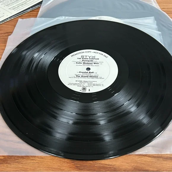 Styx ‎– Styx: Radio Sampler & Interview Album 2-LP promo vinyl record rare